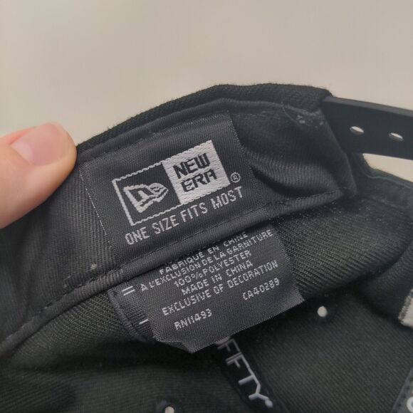 New Era Men's Snapback Hat Black OSFM Embroidered MLS Austin FC Logo 9Fifty - Picture 9 of 9